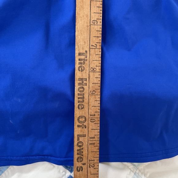 LAND'S‎ END ROYAL BLUE swim Bottom Skirt Size 8 Beach Pool - Picture 13 of 15